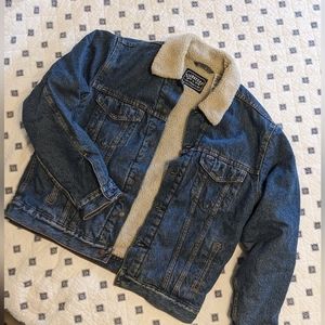 Levi Strauss Sherpa lined Jean Jacket Men's XL